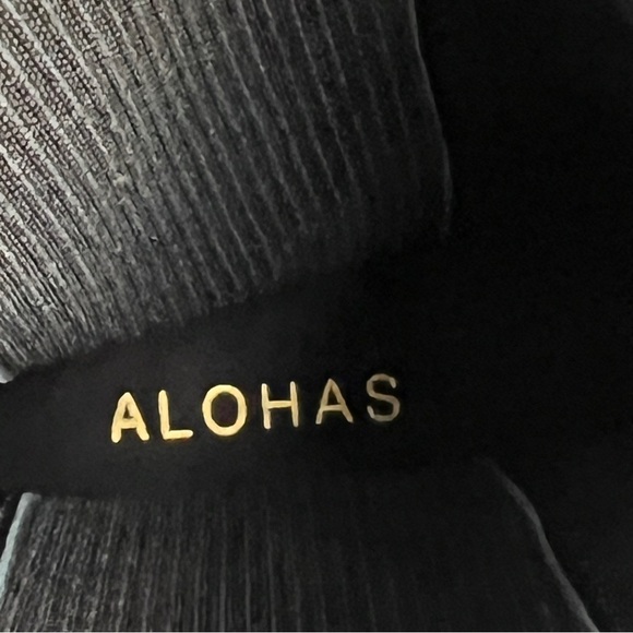 Free People x Alohas Lugged Platform Chelsea Pull On Leather Boots - Picture 10 of 10